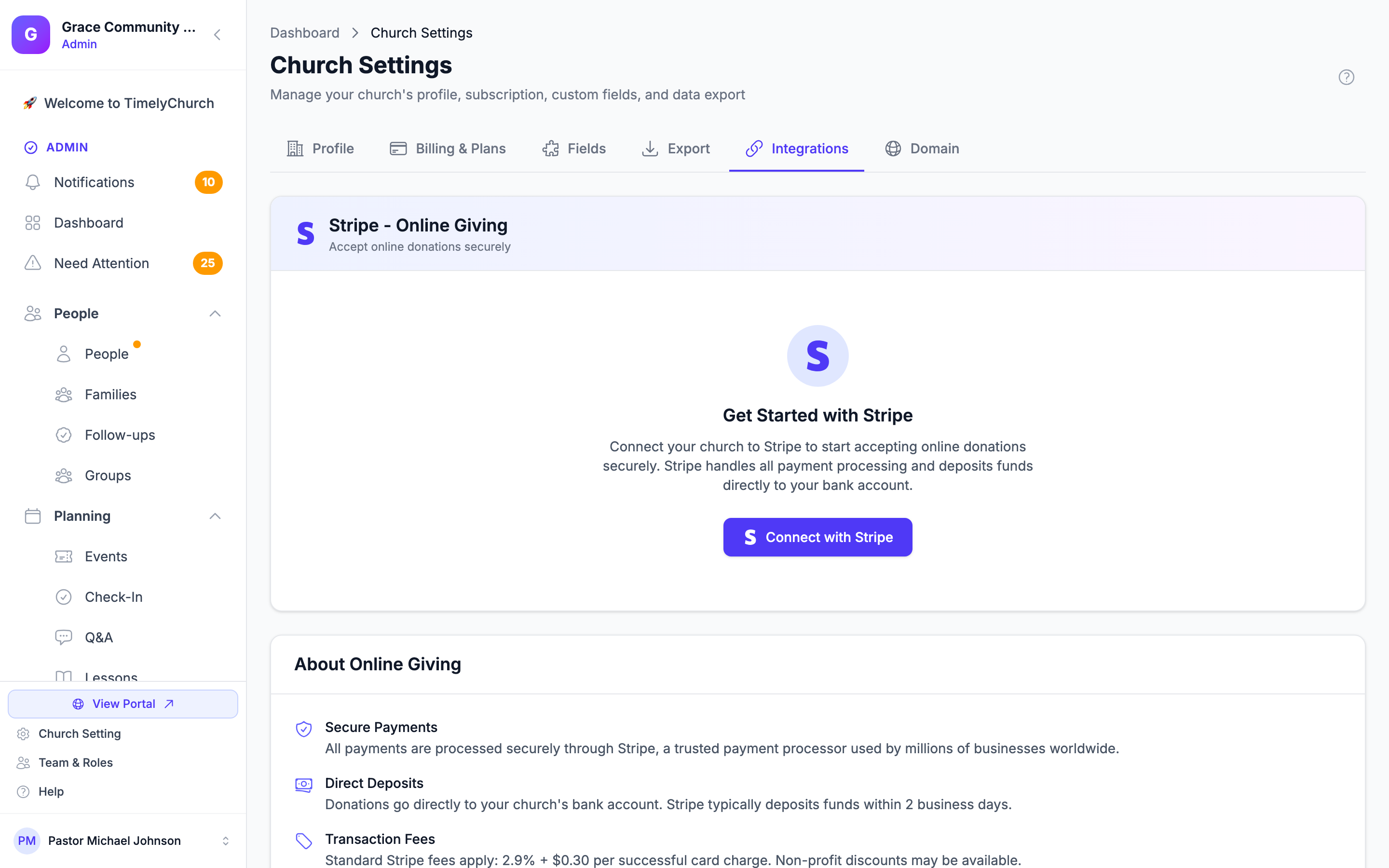 Stripe onboarding flow showing business info, bank account, and ID upload screens